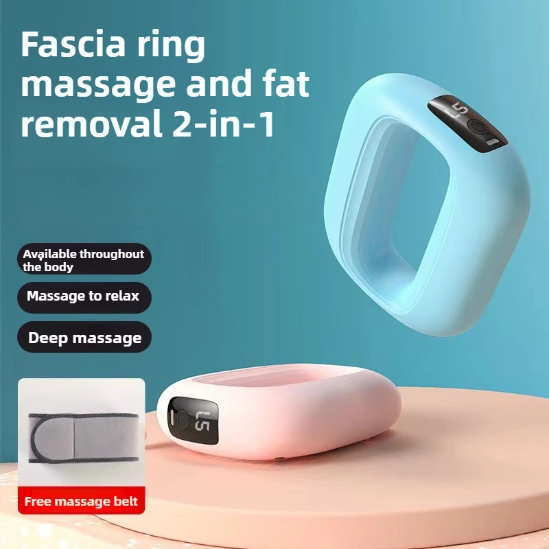 Fascia Gun Fat Shaking Machine 2-in-1 Multi-function Massage Fascia Ring Lazy Belly Belt Home Fitness Fat Burning Shaping
Fascia Gun Fat Shaking Machine 2-in-1 Multi-function Massage Fascia Ring Lazy Belly Belt Home Fitness Fat Burning Shaping