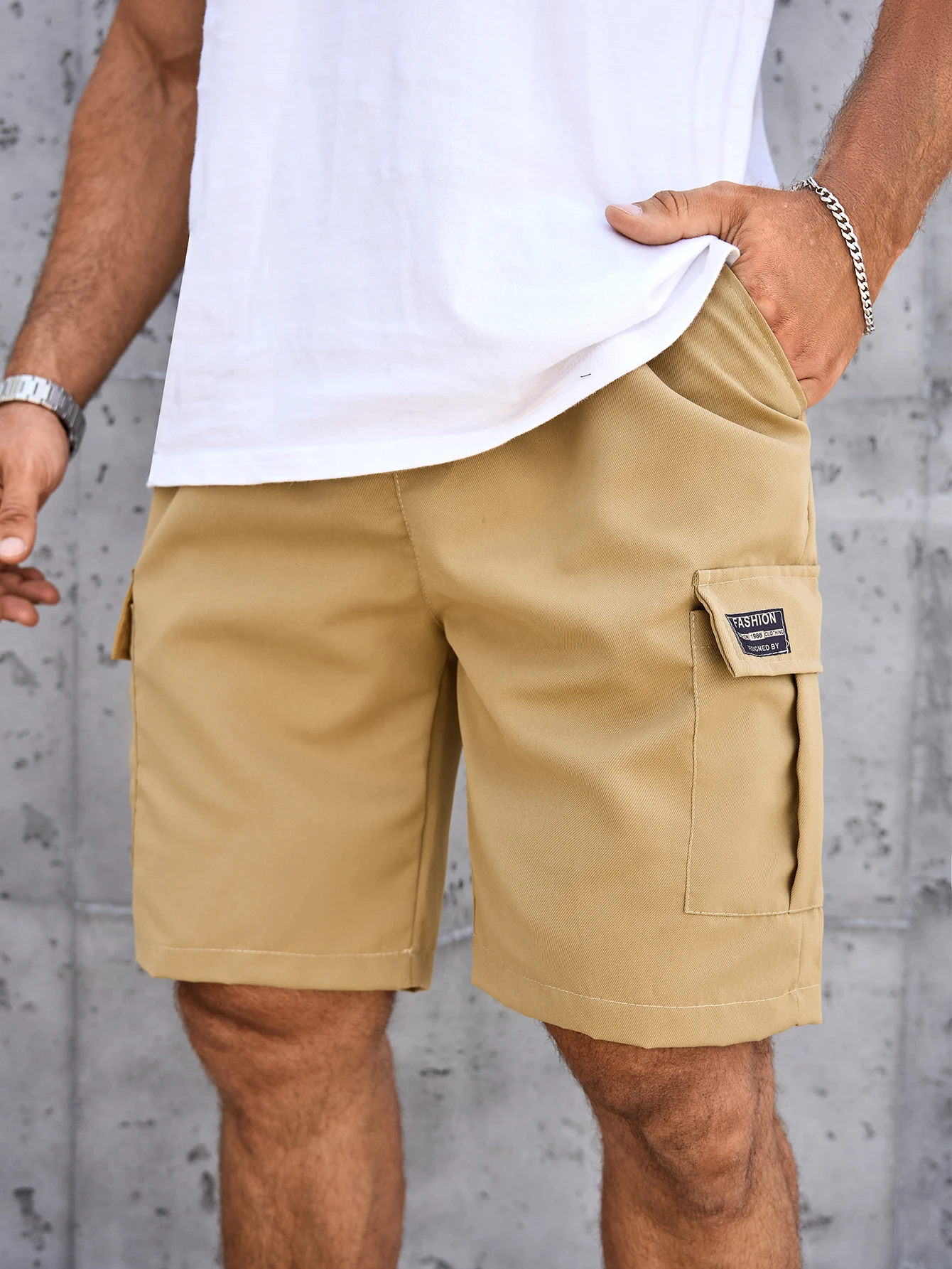 Мужские сверхпрочные рабочие шорты с эластичной резинкой на талии — неэластичная ткань, боковые карманы — повседневные шорты
Мужские сверхпрочные рабочие шорты с эластичной резинкой на талии — неэластичная ткань, боковые карманы — повседневные шорты