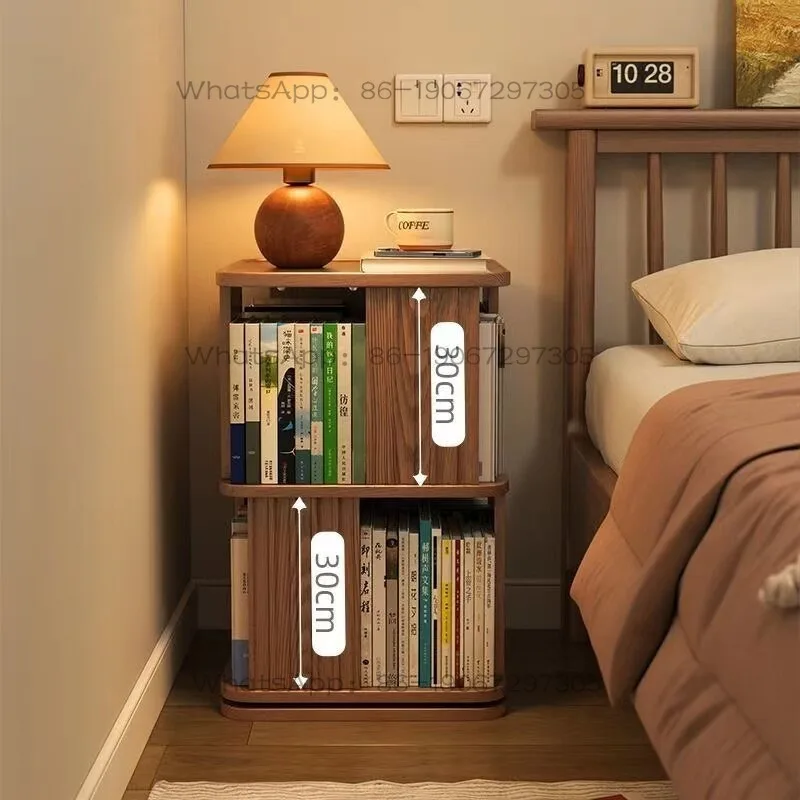 Rotating Bookshelf 360 Degree Bookcase Family Desk Locker Living Room Floor Rack
Rotating Bookshelf 360 Degree Bookcase Family Desk Locker Living Room Floor Rack