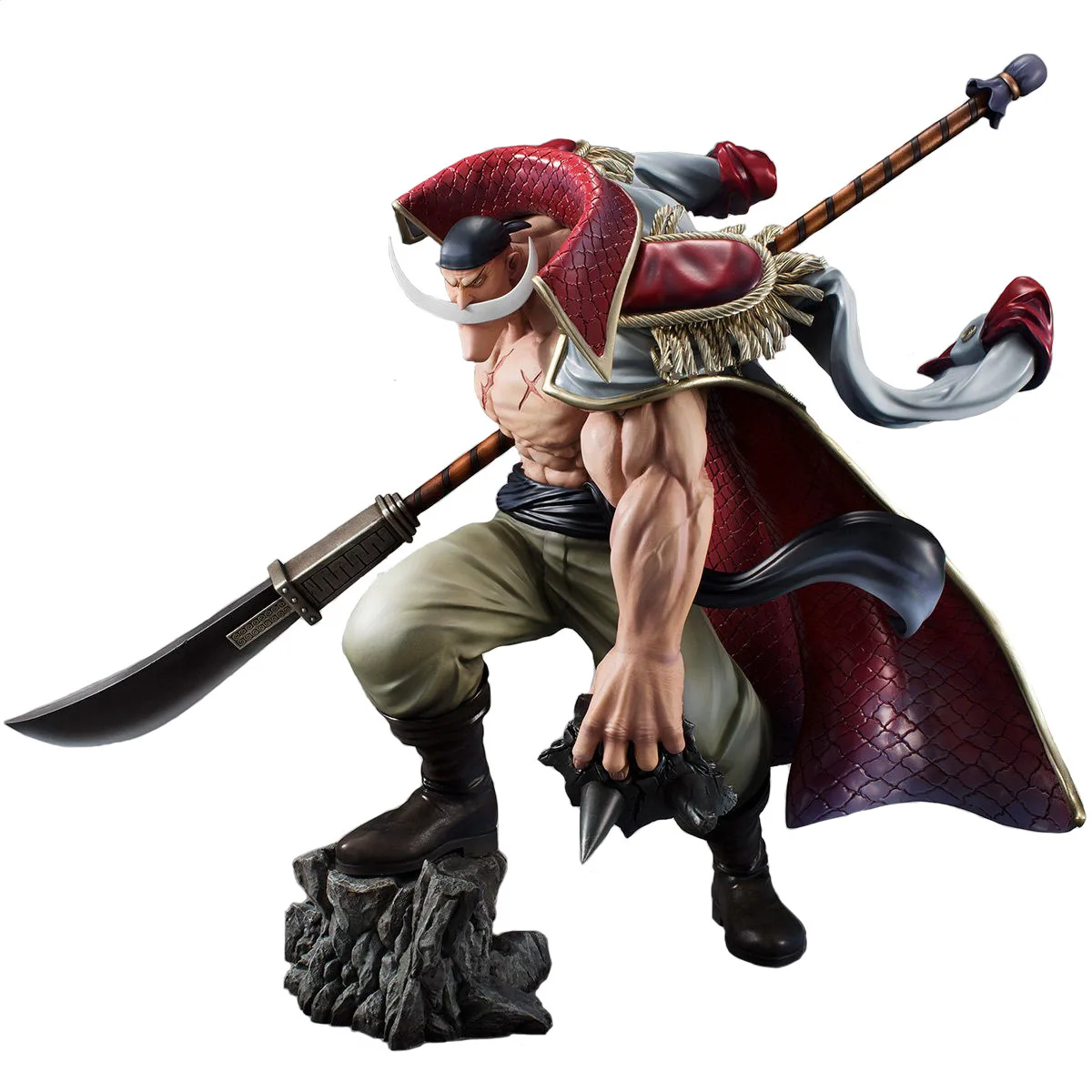 30cm One Piece Premium Edition -Whitebeard (Edward Newgate) 'The Father' Battle Version Anime Figure Model Statue Collection Toy 
30cm One Piece Premium Edition -Whitebeard (Edward Newgate) 'The Father' Battle Version Anime Figure Model Statue Collection Toy