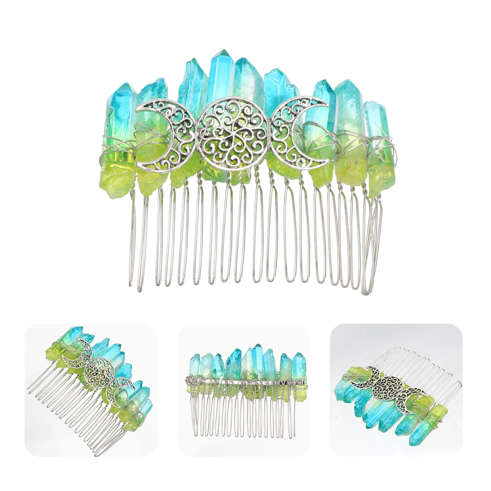 1Pcs Crystal Handmade Hair Comb for Women Elegant Wedding Bridal Headdress Party Dance Engagement Anniversary Tuck Comb Hair
1Pcs Crystal Handmade Hair Comb for Women Elegant Wedding Bridal Headdress Party Dance Engagement Anniversary Tuck Comb Hair