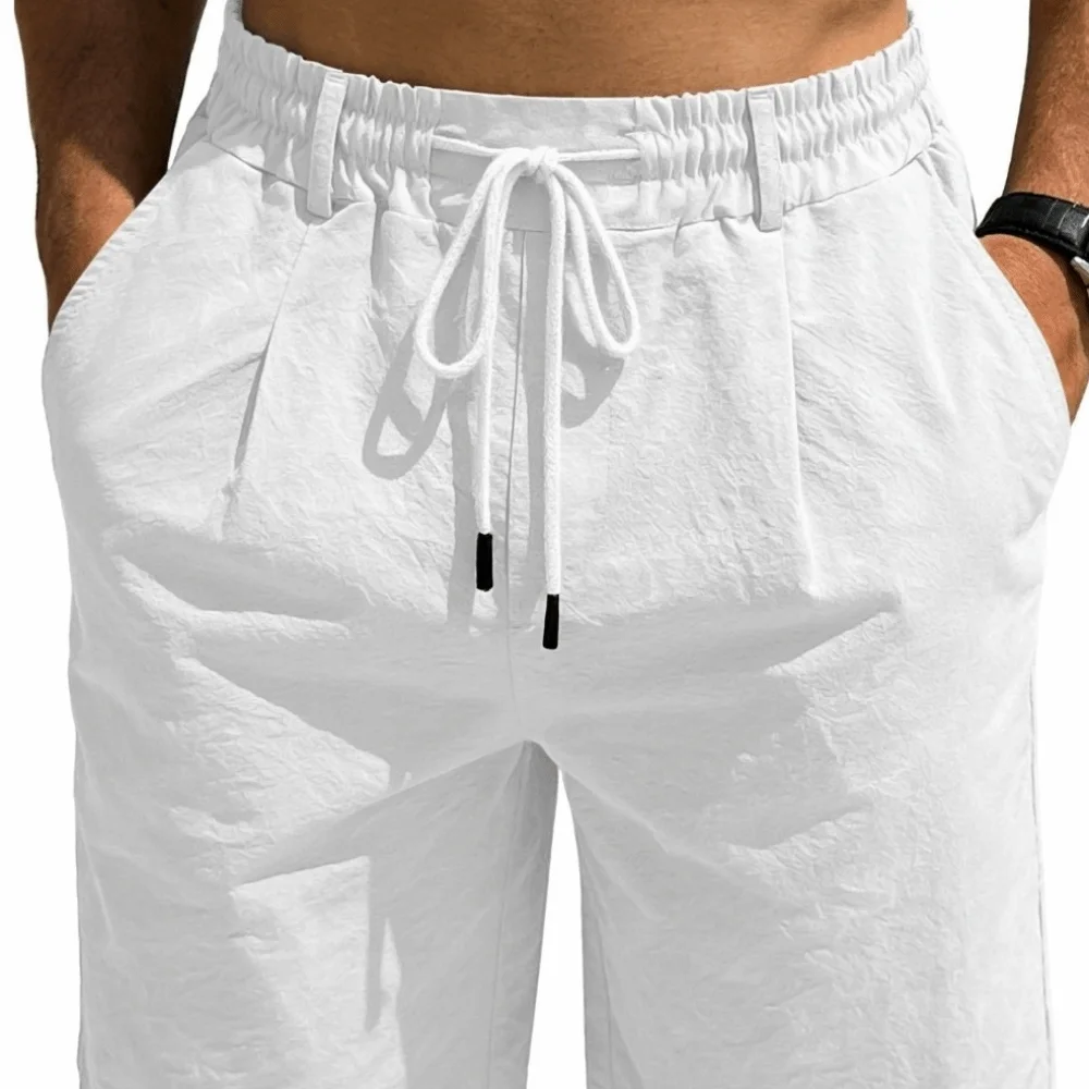 New Elastic Waist Men's Shorts Loose Fit Lightweight Five Quarter Pants Drawstring Quick Dry Sweatpants Streetwear
New Elastic Waist Men's Shorts Loose Fit Lightweight Five Quarter Pants Drawstring Quick Dry Sweatpants Streetwear
