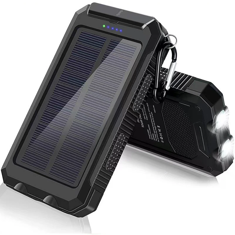 Solar Power Bank 20000mAh Waterproof Portable Charger Powerbank Fast Charging External Battery for iPhone Samsung Xiaomi Huawei
Solar Power Bank 20000mAh Waterproof Portable Charger Powerbank Fast Charging External Battery for iPhone Samsung Xiaomi Huawei