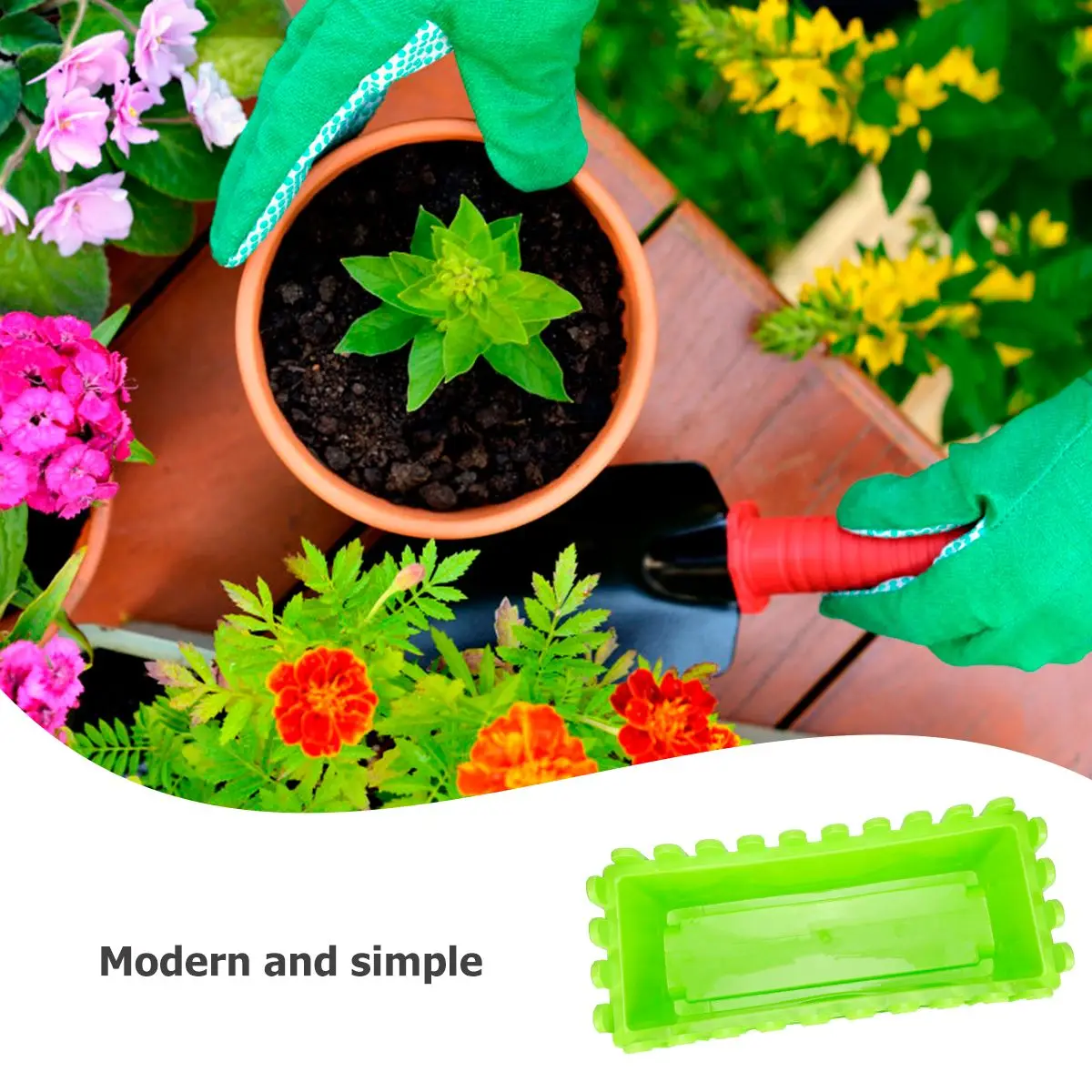 Rectangular Plastic Fence Planter Durable Flower Pot Hollow Vase Easy Clean Decorative Garden Container Pots Indoor Green Plants
Rectangular Plastic Fence Planter Durable Flower Pot Hollow Vase Easy Clean Decorative Garden Container Pots Indoor Green Plants
