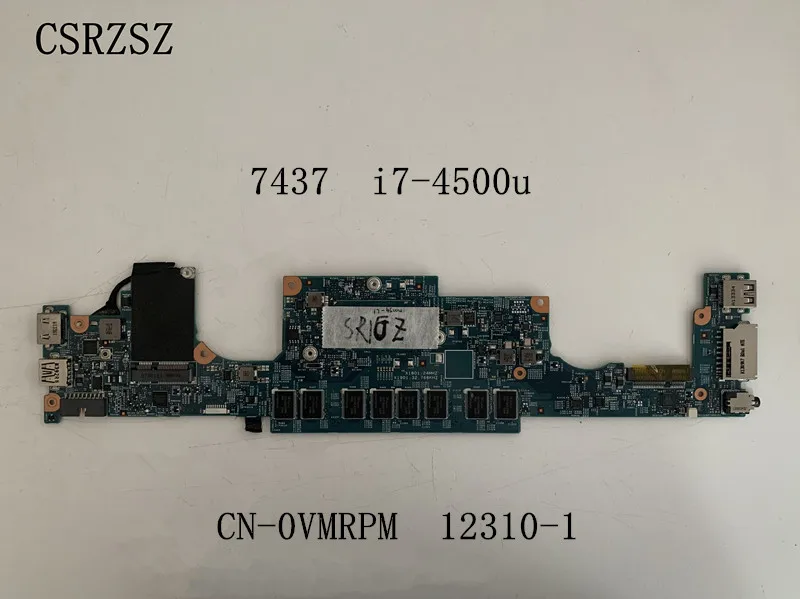 For Dell inspiron 7437 with i7-4500u Laptop motherbosrd CN-0WMRPM 0WMRPM WMRPM 12310-1 Test work perfect
For Dell inspiron 7437 with i7-4500u Laptop motherbosrd CN-0WMRPM 0WMRPM WMRPM 12310-1 Test work perfect
