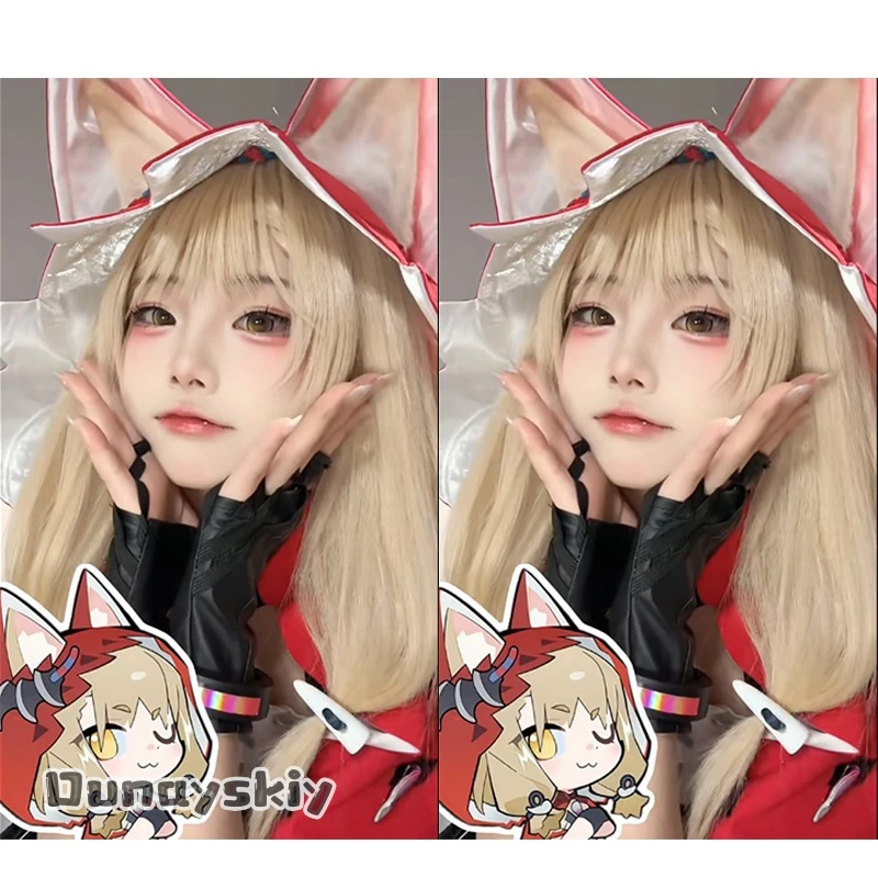 Hemera%Anime Game Arknights: Endfield Cosplay Rossi Kawaii Light Golden Twin Tails Wigs Sweet Cute Jirai Kei Synthetic Hair
Hemera%Anime Game Arknights: Endfield Cosplay Rossi Kawaii Light Golden Twin Tails Wigs Sweet Cute Jirai Kei Synthetic Hair