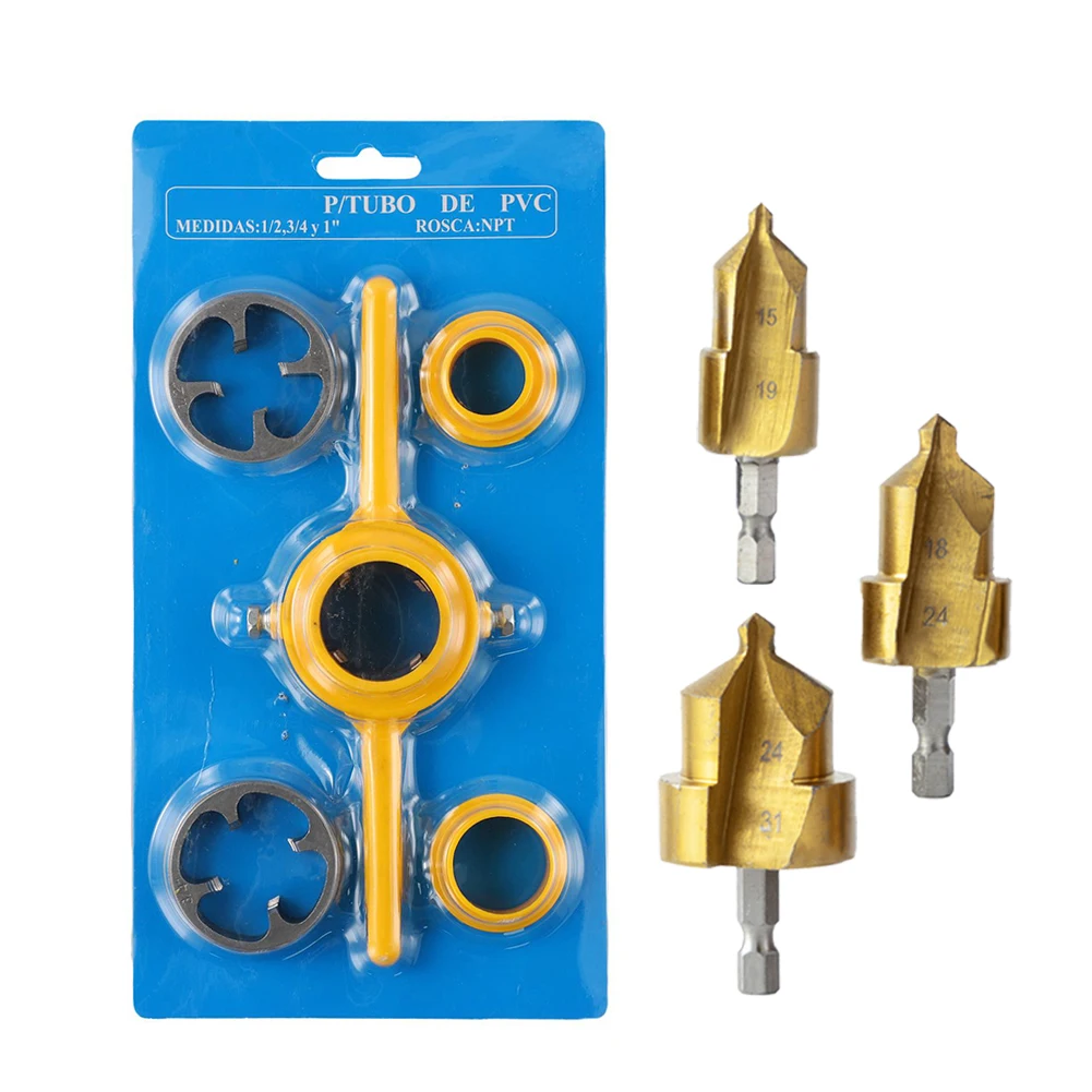 Fast Thread Processing PVC Thread Making Tool Plastic Pipe Threading Tool NPT Thread Standard Easy Installation
Fast Thread Processing PVC Thread Making Tool Plastic Pipe Threading Tool NPT Thread Standard Easy Installation