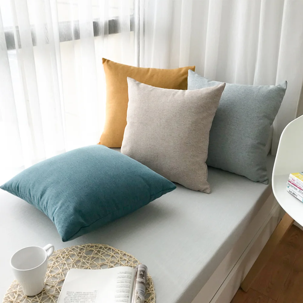 Cushion Cover Linen Decoration Pillow Case for Sofa Living Room Car Housse De Coussin 45x45cm Nordic Home Decor
Cushion Cover Linen Decoration Pillow Case for Sofa Living Room Car Housse De Coussin 45x45cm Nordic Home Decor