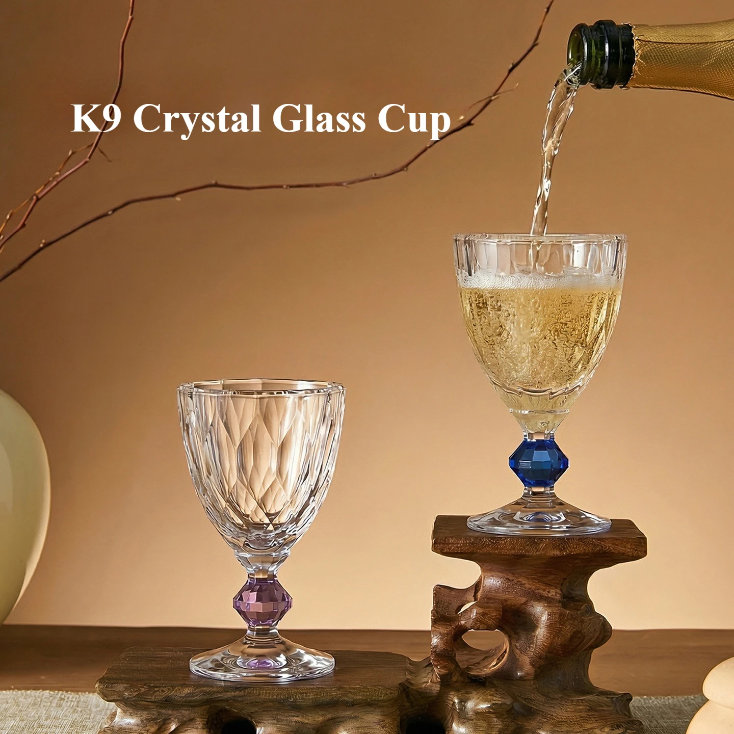 High-grade K9 Lead-free Crystal Glass Goblet Design Sense Niche Champagne Cup Foreign Wine Cup Red Wine Glass Wine Set
High-grade K9 Lead-free Crystal Glass Goblet Design Sense Niche Champagne Cup Foreign Wine Cup Red Wine Glass Wine Set