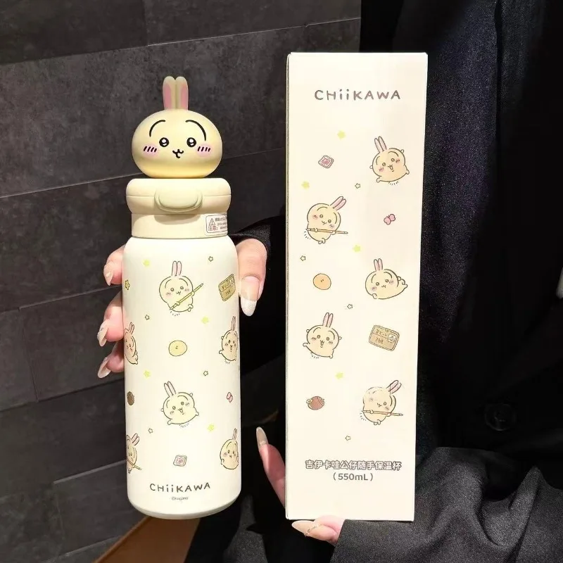 Cute Kawaii Anime Chiikawa Usagi Insulated Tumbler with Straw for Women Leak Proof Portable Stainless Steel Vacuum Water 2026
Cute Kawaii Anime Chiikawa Usagi Insulated Tumbler with Straw for Women Leak Proof Portable Stainless Steel Vacuum Water 2026
