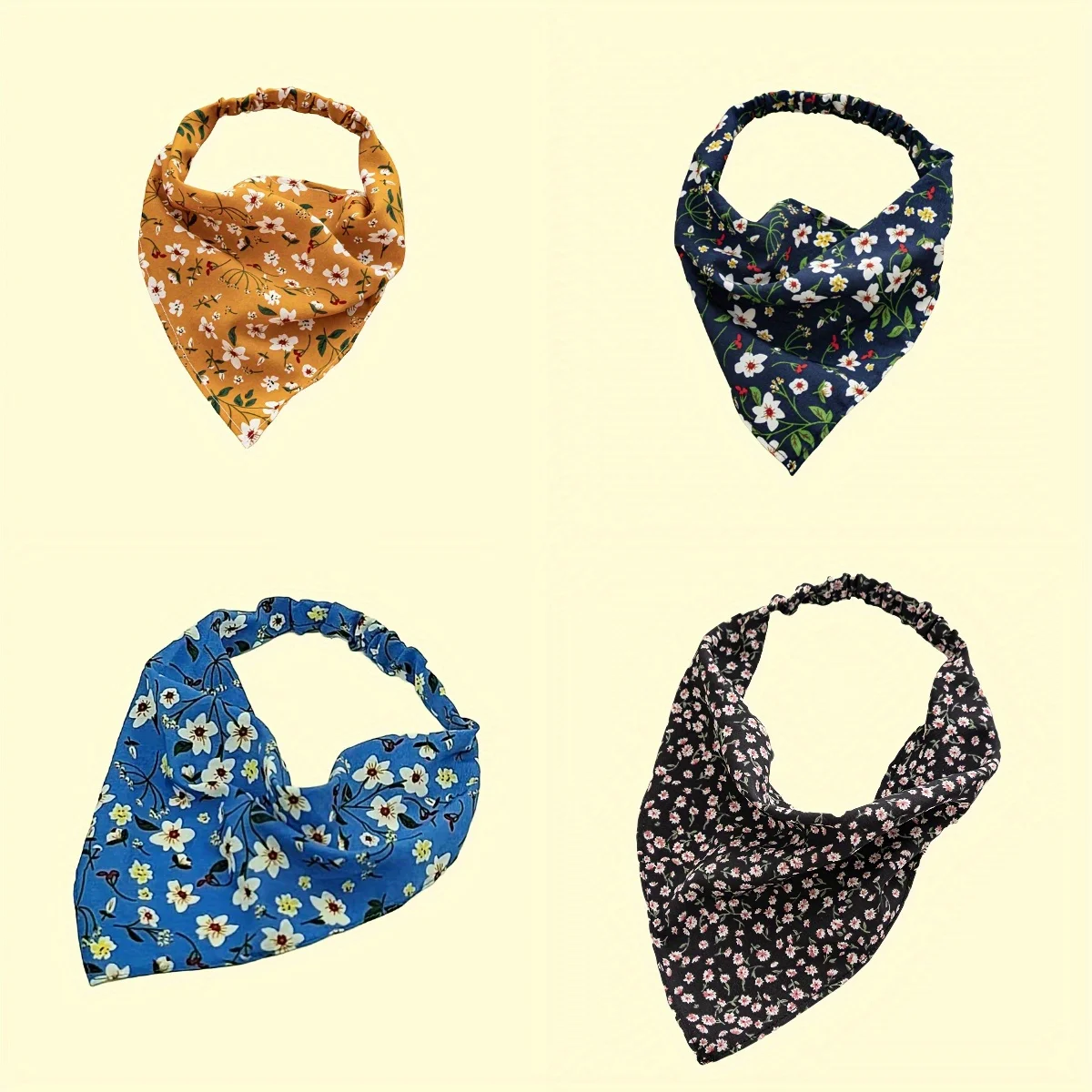 Bohemia Bandana for Women Elastic Hair Bands Triangle Headscarf Floral Print Head Wrap Scarf Hair Accessories Headwear
Bohemia Bandana for Women Elastic Hair Bands Triangle Headscarf Floral Print Head Wrap Scarf Hair Accessories Headwear