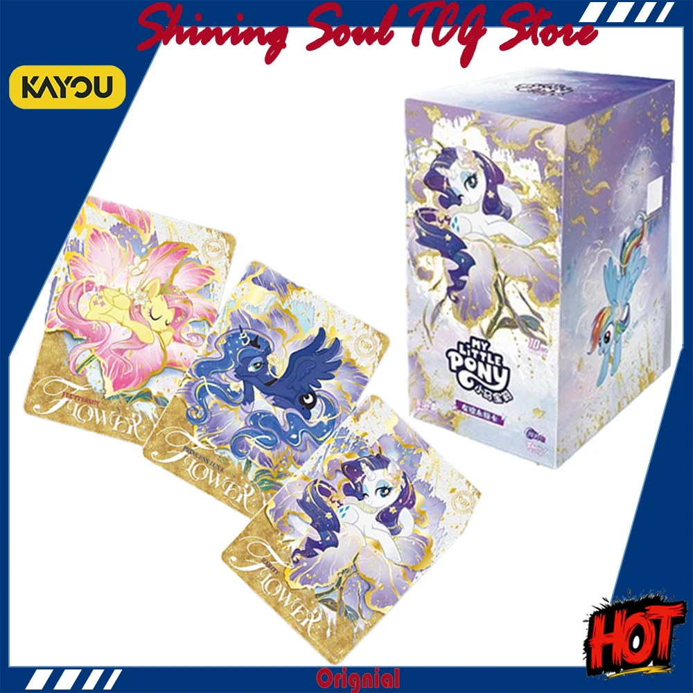 Genuine KAYOU My Little Pony Glowing Moon Pack Vol.11 - Friendship is Magic Anime Collection Cards TCG Toys Flash Card Gifts
Genuine KAYOU My Little Pony Glowing Moon Pack Vol.11 - Friendship is Magic Anime Collection Cards TCG Toys Flash Card Gifts