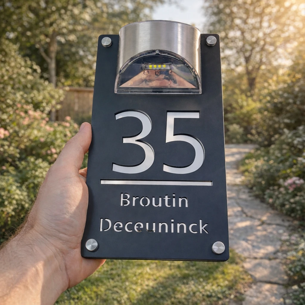 Custom LED House Number Sign Outdoor Address Plaque Modern Doorplate Personalized Street Number Sign Waterproof Wall Door Sign
Custom LED House Number Sign Outdoor Address Plaque Modern Doorplate Personalized Street Number Sign Waterproof Wall Door Sign