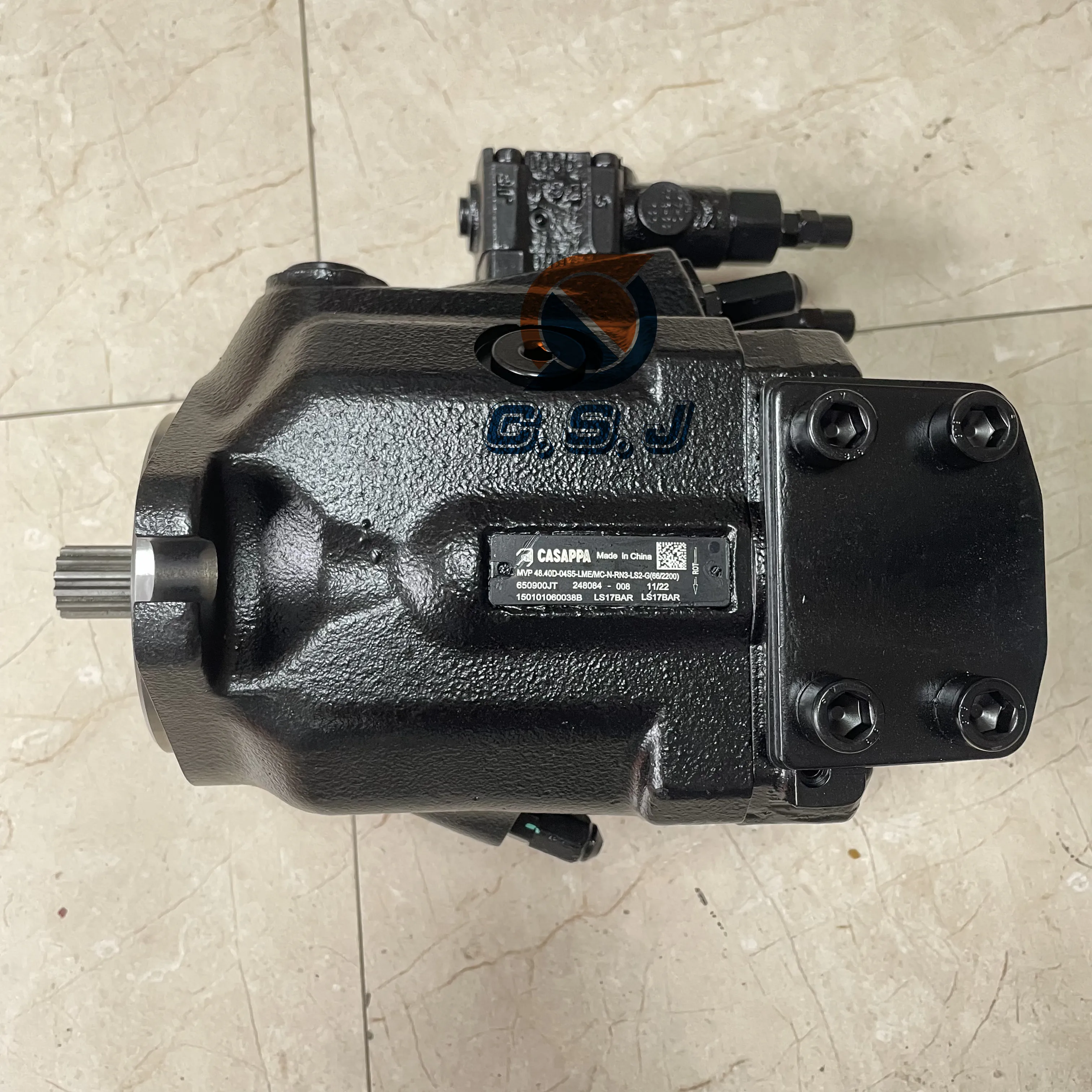 CASAPPA Original Hydraulic Pump Piston Pump MVP48.40D MVP48.40D-04S5 MVP30.20D MVP30.23D for Sany SY16 SY25 SY35 Mini Excavator
CASAPPA Original Hydraulic Pump Piston Pump MVP48.40D MVP48.40D-04S5 MVP30.20D MVP30.23D for Sany SY16 SY25 SY35 Mini Excavator