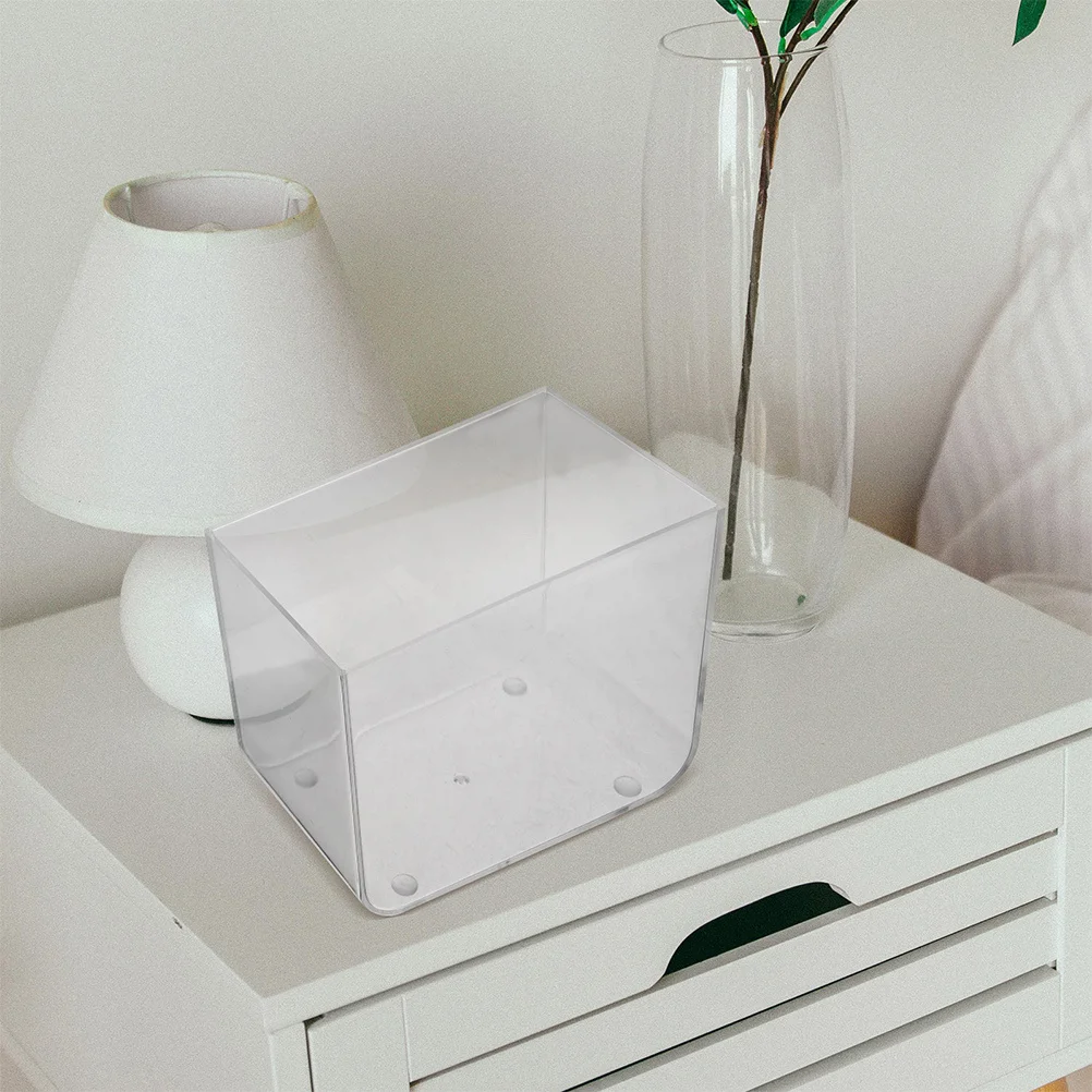 2Pcs Mini Fish Tank Open-Top Transparent Plastic Small Aquarium Desktop Betta Goldfish Turtle Tank for Home Office Decor
2Pcs Mini Fish Tank Open-Top Transparent Plastic Small Aquarium Desktop Betta Goldfish Turtle Tank for Home Office Decor