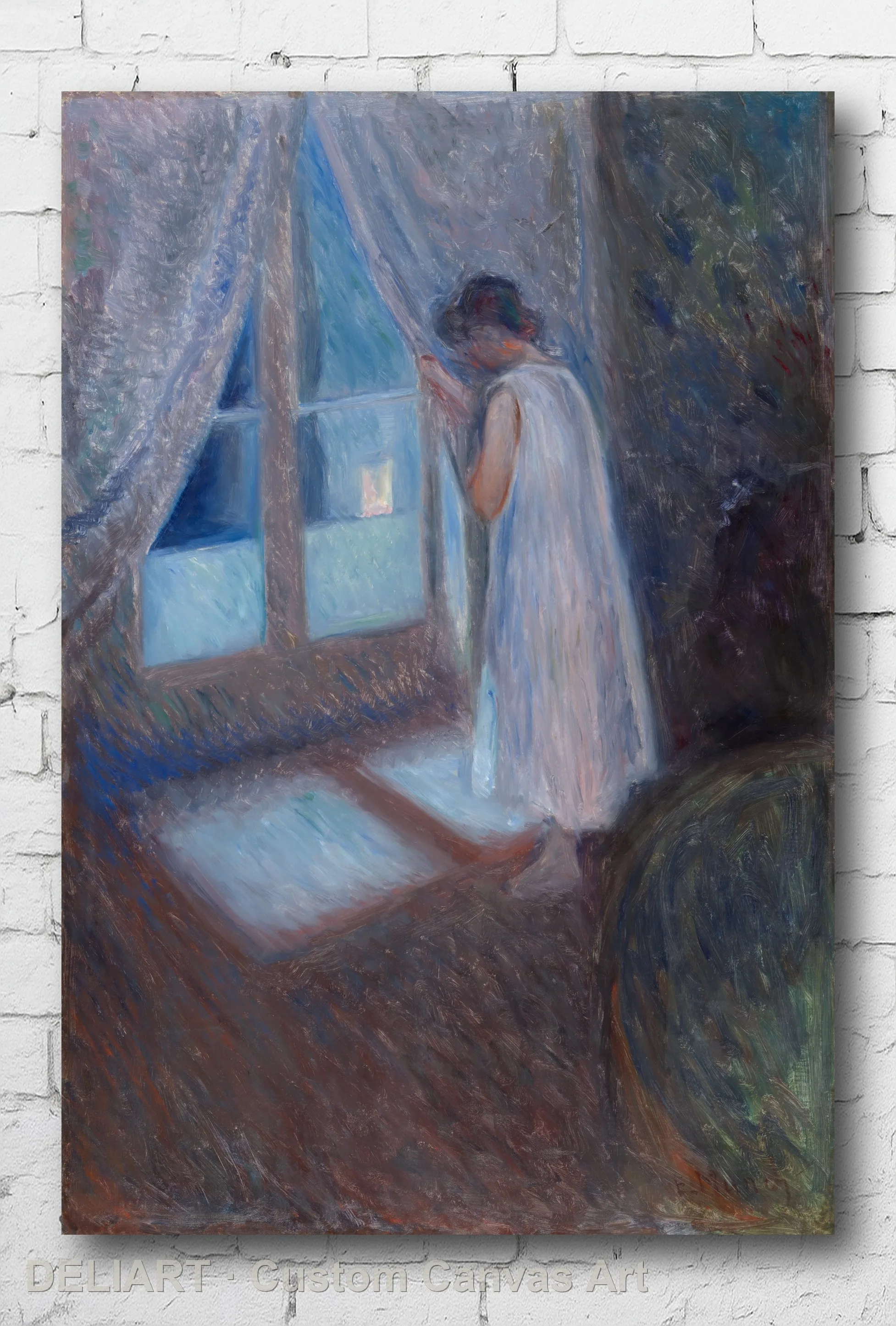 Canvas Poster - Custom Size Wall Art - Home Room Decor - The Girl by the Window
Canvas Poster - Custom Size Wall Art - Home Room Decor - The Girl by the Window