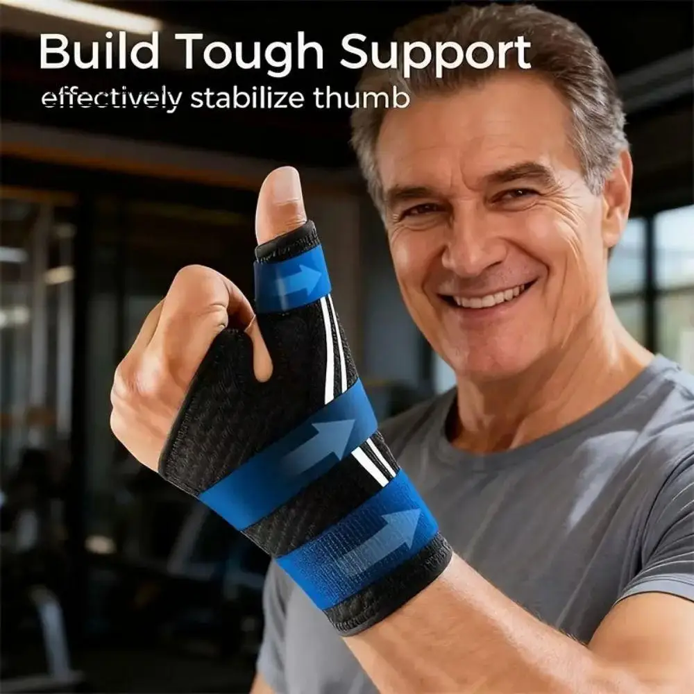 3 Adjustable Straps Ergonomic Wrist Brace 270° Wrap Design Breathable Fabric Thumb Spica Splint Secure Fastening
3 Adjustable Straps Ergonomic Wrist Brace 270° Wrap Design Breathable Fabric Thumb Spica Splint Secure Fastening