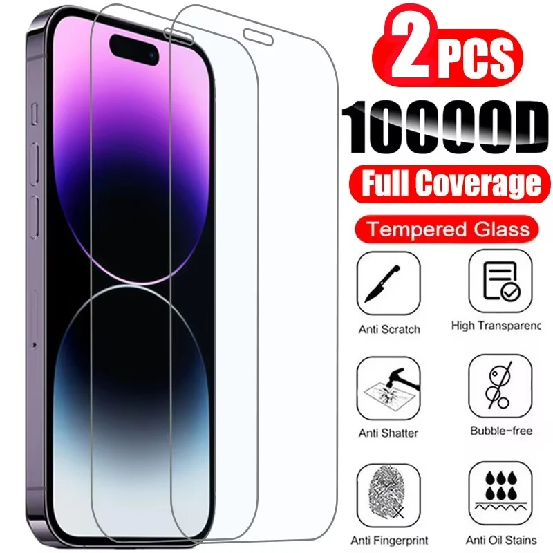 1/2Pcs Screen Protective Glass on For iPhone 17 16 Pro Max 16e 15 14 13 12 Mini 11 Tempered Glass For iPhone X XR XS 6 7 8 Plus
1/2Pcs Screen Protective Glass on For iPhone 17 16 Pro Max 16e 15 14 13 12 Mini 11 Tempered Glass For iPhone X XR XS 6 7 8 Plus