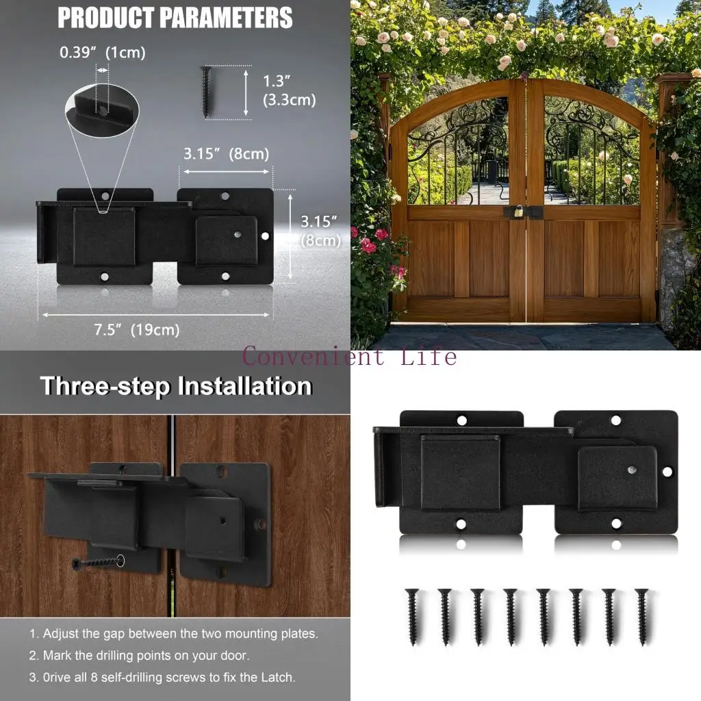 L1EE Durability Latches Lock Rusts Proof Gate Latches With Preset Hole For Barns
L1EE Durability Latches Lock Rusts Proof Gate Latches With Preset Hole For Barns