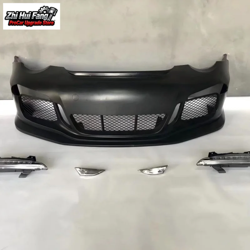 Suitable for 05-12 Porsche 911 997 Old to New 991.1 GT3 Front Bumper Assembly Including Daytime Running Lights
Suitable for 05-12 Porsche 911 997 Old to New 991.1 GT3 Front Bumper Assembly Including Daytime Running Lights