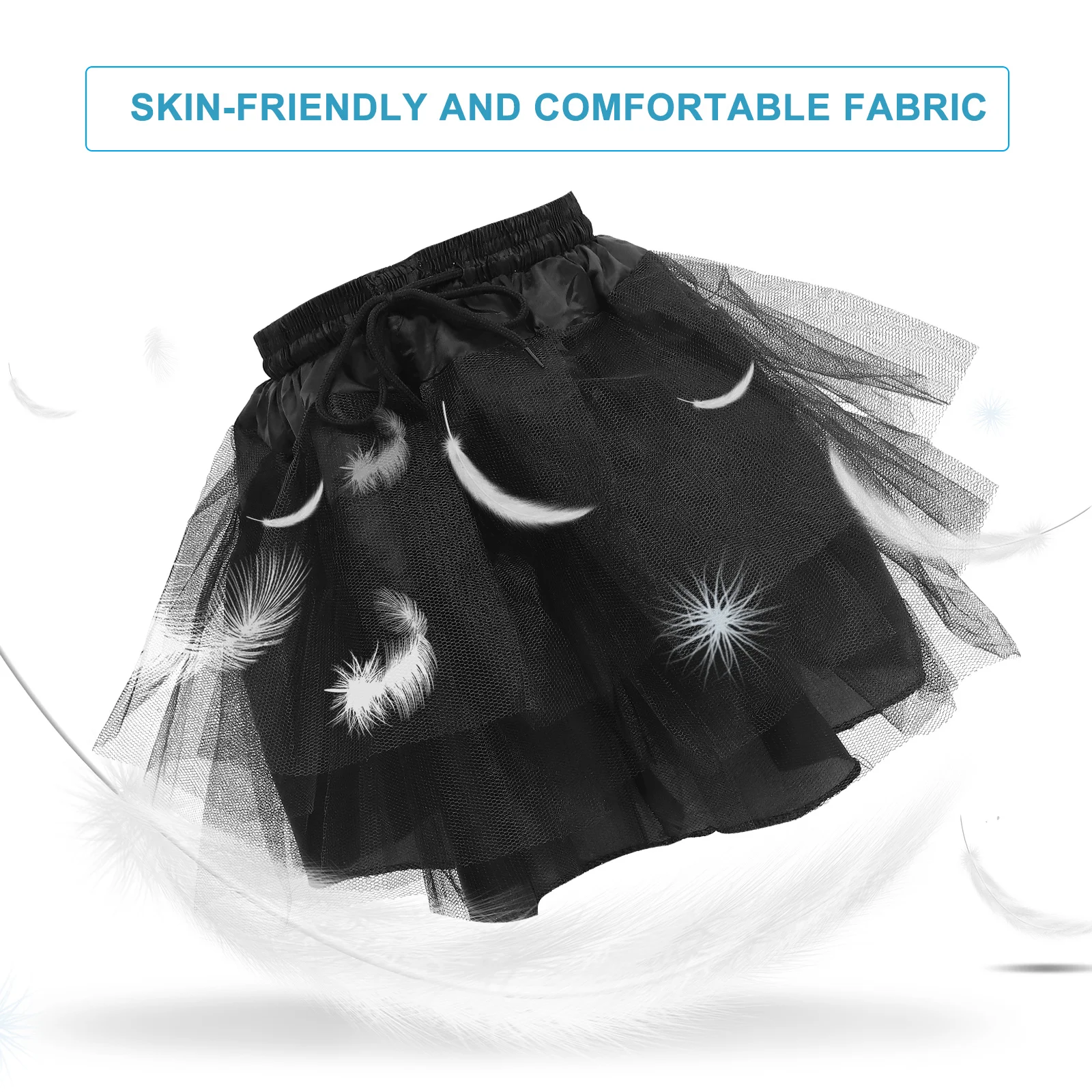 1pc Kids Petticoat Black 35Cm Short Skirt Support Elastic Waist Ballet Dance Costume Tutu Wedding Party
1pc Kids Petticoat Black 35Cm Short Skirt Support Elastic Waist Ballet Dance Costume Tutu Wedding Party