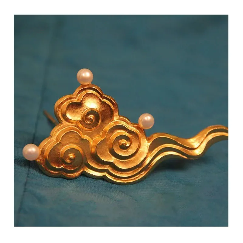 Retro Ancient Style Auspicious Clouds Bead Song Crown Mural Restoration Ancient Headdress Bead Hairpin Mask Sideburns Jewelry
Retro Ancient Style Auspicious Clouds Bead Song Crown Mural Restoration Ancient Headdress Bead Hairpin Mask Sideburns Jewelry