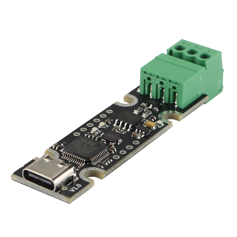 Плата UCAN для 3D принтера на основе STM32F072 USB для CAN-адаптера с возможностью подключения прошивки CAnable / CandleLight / Klipper
Плата UCAN для 3D принтера на основе STM32F072 USB для CAN-адаптера с возможностью подключения прошивки CAnable / CandleLight / Klipper