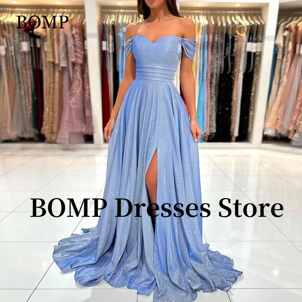 BOMP Elegant Sequin Evening Dresses Side Slit Floor Length Formal Occasion Dress Prom Gown Customized Saudi Arabric
BOMP Elegant Sequin Evening Dresses Side Slit Floor Length Formal Occasion Dress Prom Gown Customized Saudi Arabric
