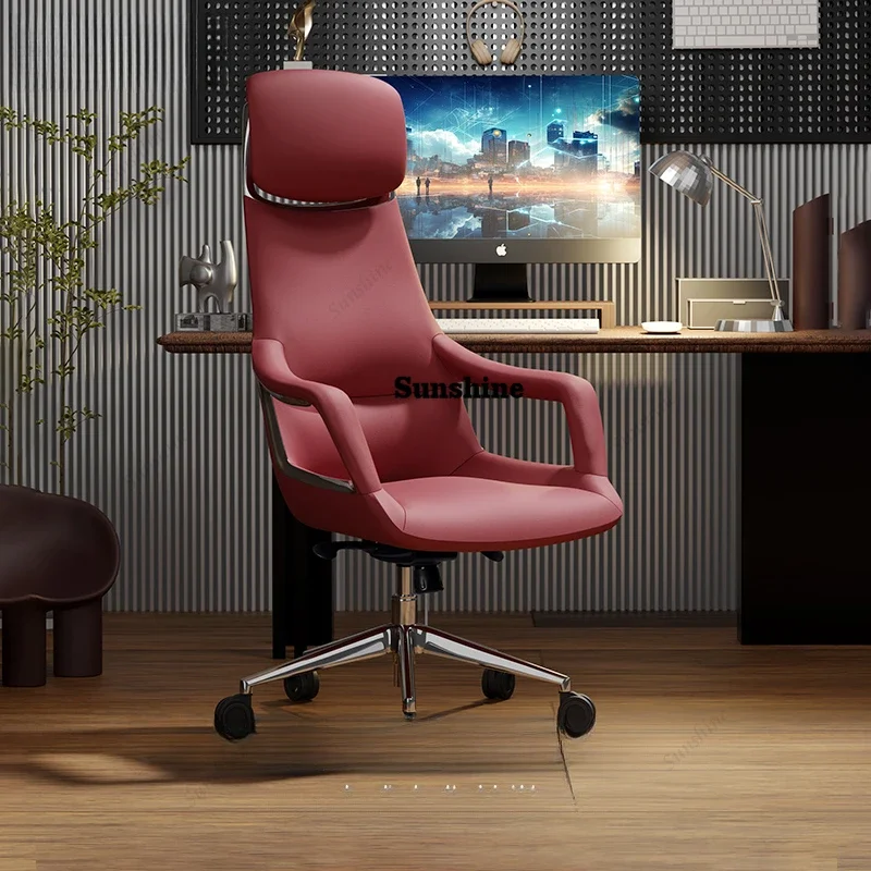 Boss Luxury Office Chair Comfortable Ergonomic Executive Desk Chair Computer Designer Backrest Sillas De Oficina FurnituresYY
Boss Luxury Office Chair Comfortable Ergonomic Executive Desk Chair Computer Designer Backrest Sillas De Oficina FurnituresYY