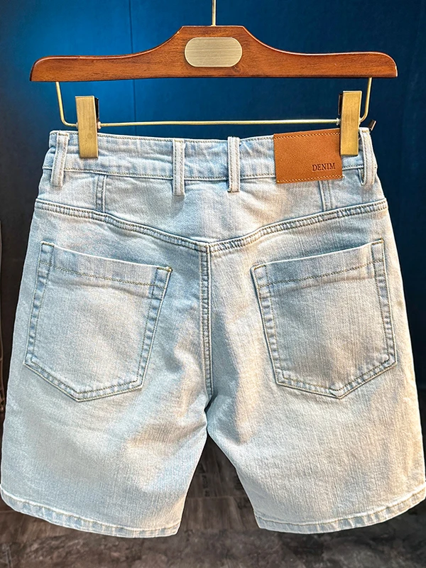 Summer 2026 Men's Slim Fit Denim Shorts Fashionable Simple Cool Straight Leg mid Waist Short Pants Casual High Waist Jeans
Summer 2026 Men's Slim Fit Denim Shorts Fashionable Simple Cool Straight Leg mid Waist Short Pants Casual High Waist Jeans
