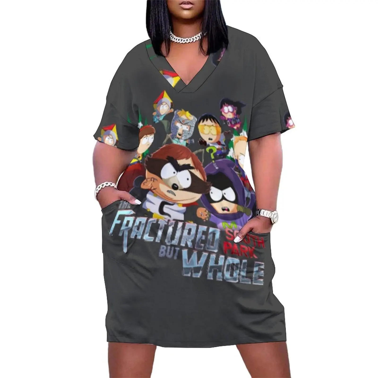 South Park Loose Pocket Dress Woman clothing luxury women's party dress evening prom women clothes Party dresses
South Park Loose Pocket Dress Woman clothing luxury women's party dress evening prom women clothes Party dresses