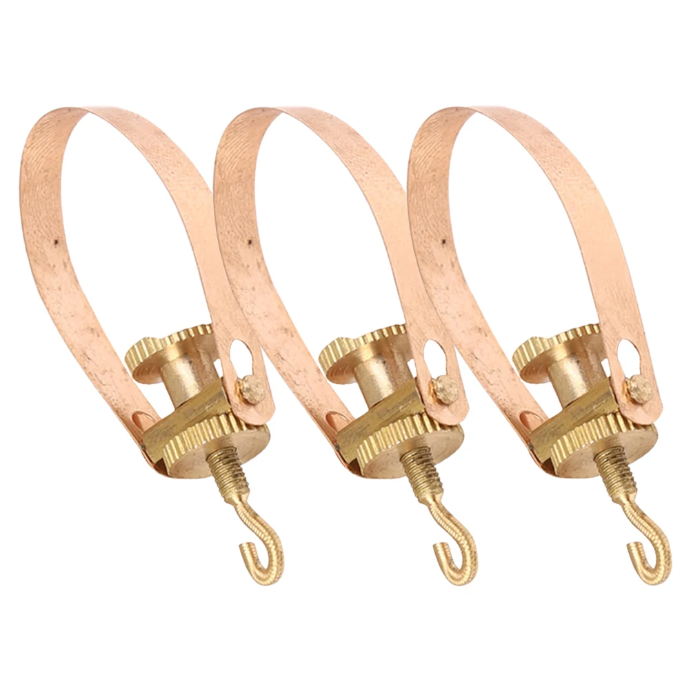 3 Pcs Metal Erhu Qianjin Fittings Durable Parts Instrument Supplies Adjustment Tools
3 Pcs Metal Erhu Qianjin Fittings Durable Parts Instrument Supplies Adjustment Tools