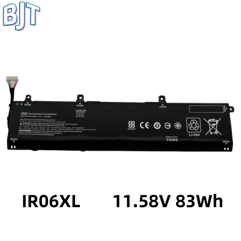 Li-ion 11.58V 83Wh Laptop Battery IR06XL For HP ZBook Power G7 IR06083XL TPN-DB0C M02029-005 M01523-2C1 1J31AEA 2C9N7EA
Li-ion 11.58V 83Wh Laptop Battery IR06XL For HP ZBook Power G7 IR06083XL TPN-DB0C M02029-005 M01523-2C1 1J31AEA 2C9N7EA