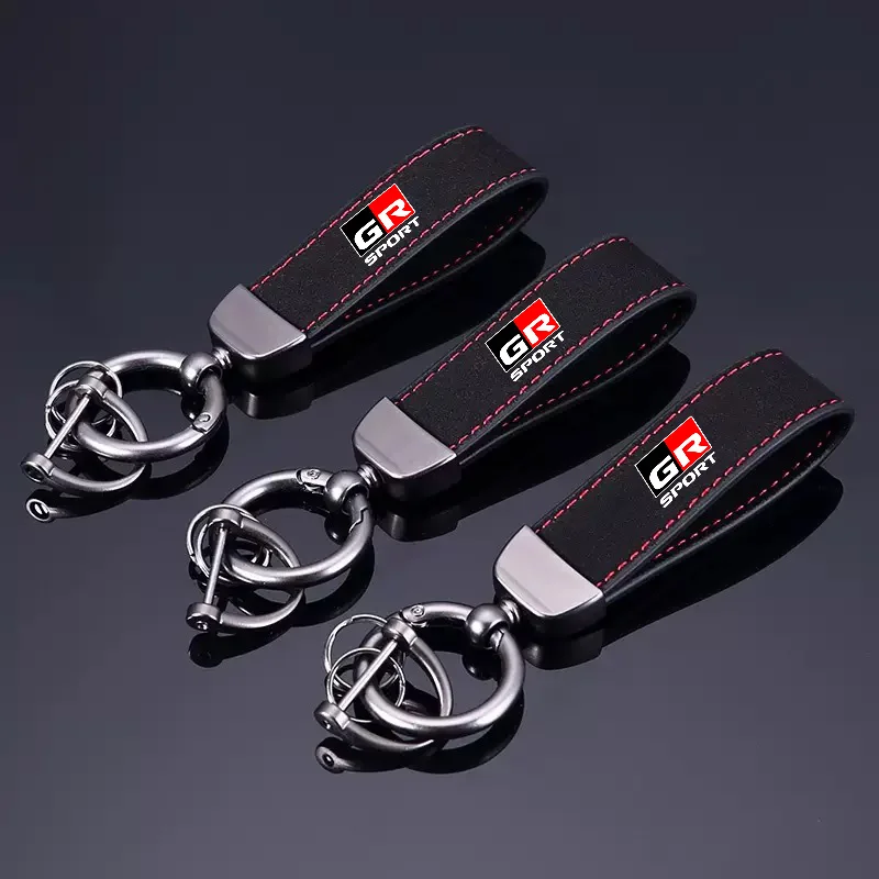 Quality Leather Car Logo Keychain Key Ring Decoration For Toyota GR Gazoo Racing Supra Corolla Parts Sport 86 Yaris Accessories
Quality Leather Car Logo Keychain Key Ring Decoration For Toyota GR Gazoo Racing Supra Corolla Parts Sport 86 Yaris Accessories
