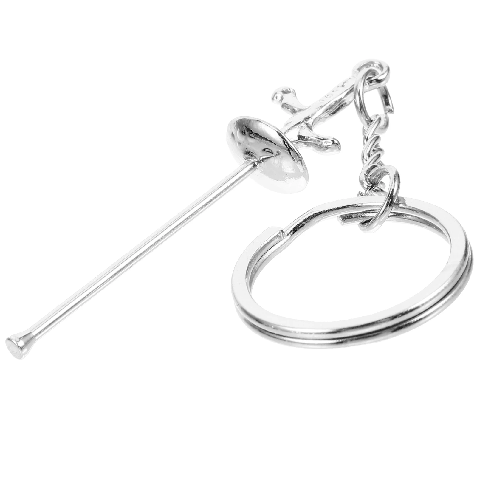 Heavy Fencing Keychain Pendant Plated Couple Gift Fashionable Sports Metal Key Decorative Keychain
Heavy Fencing Keychain Pendant Plated Couple Gift Fashionable Sports Metal Key Decorative Keychain