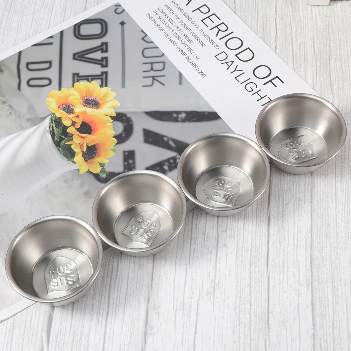 9 pcs Stainless Sauce Seasoning Dish For Kitchen Bowls Restaurant Kitchen Home Tomato Flavor Dish Condiment Container
9 pcs Stainless Sauce Seasoning Dish For Kitchen Bowls Restaurant Kitchen Home Tomato Flavor Dish Condiment Container