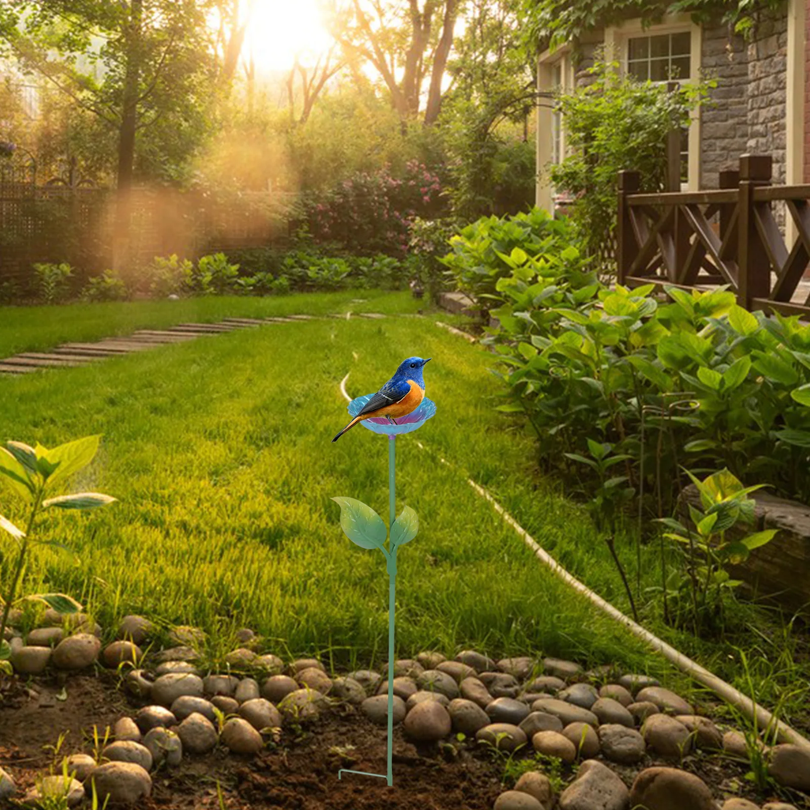 2Pcs Metal Flower Birdbath Feeder Bowl Hand Painted Garden Outdoor Bird Water Station Hummingbird Bird Feeder for Yard Patio
2Pcs Metal Flower Birdbath Feeder Bowl Hand Painted Garden Outdoor Bird Water Station Hummingbird Bird Feeder for Yard Patio