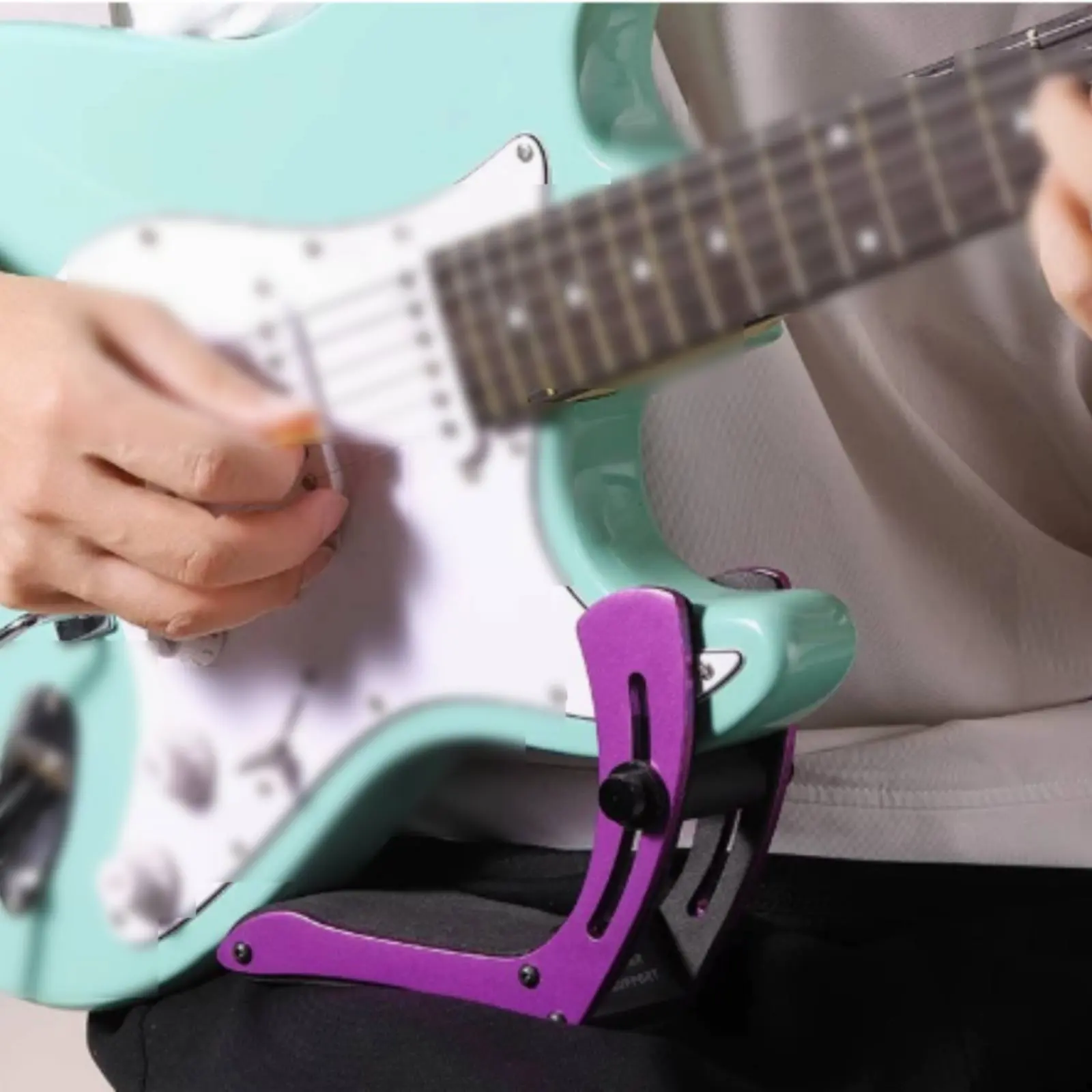 Aluminum Guitar Practice Rest Non-Slip Grip Ergonomic Guitar Thigh Rest Musical Instrument Accessory Lightweight
Aluminum Guitar Practice Rest Non-Slip Grip Ergonomic Guitar Thigh Rest Musical Instrument Accessory Lightweight