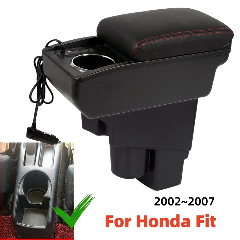 Высококачественный автомобильный подлокотник для Honda Fit Jazz 1 2002~2007, центральная консоль с отсеком для хранения и подстаканником
Высококачественный автомобильный подлокотник для Honda Fit Jazz 1 2002~2007, центральная консоль с отсеком для хранения и подстаканником