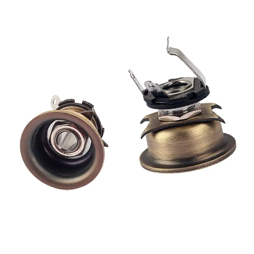 Easy Installation Socket Guitar Connector Input Electric Endpin Plate Output Stereo
Easy Installation Socket Guitar Connector Input Electric Endpin Plate Output Stereo