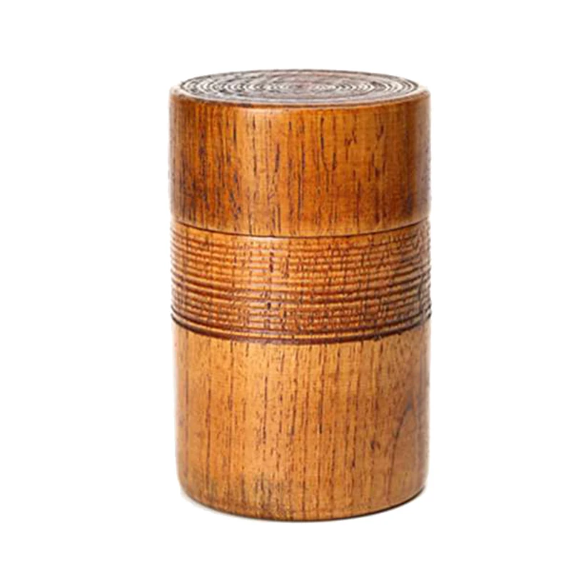 Wooden Tea Pot Handmade Kung Fu Tea Set Portable Travel Tea Storage Candy Nut Coffee Bean Powder Boxed Sealed Can,1 Pcs XT
Wooden Tea Pot Handmade Kung Fu Tea Set Portable Travel Tea Storage Candy Nut Coffee Bean Powder Boxed Sealed Can,1 Pcs XT