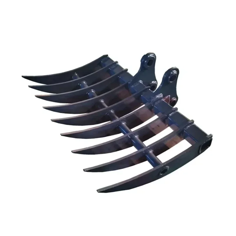 Durable and of high quality 800Mm width excavator rake excavator root rake mini model gradual change rake
Durable and of high quality 800Mm width excavator rake excavator root rake mini model gradual change rake