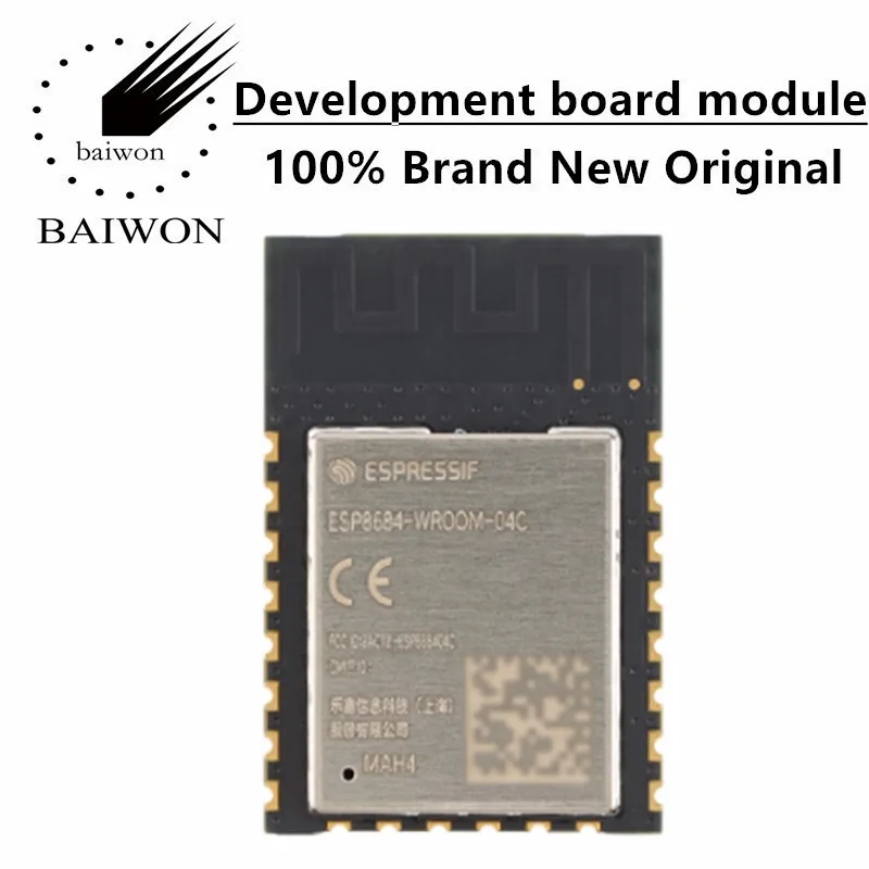 ESP8684-WROOM-04C-H4 32-битный модуль Wi-Fi Bluetooth 5 на базе RISC-V
ESP8684-WROOM-04C-H4 32-битный модуль Wi-Fi Bluetooth 5 на базе RISC-V