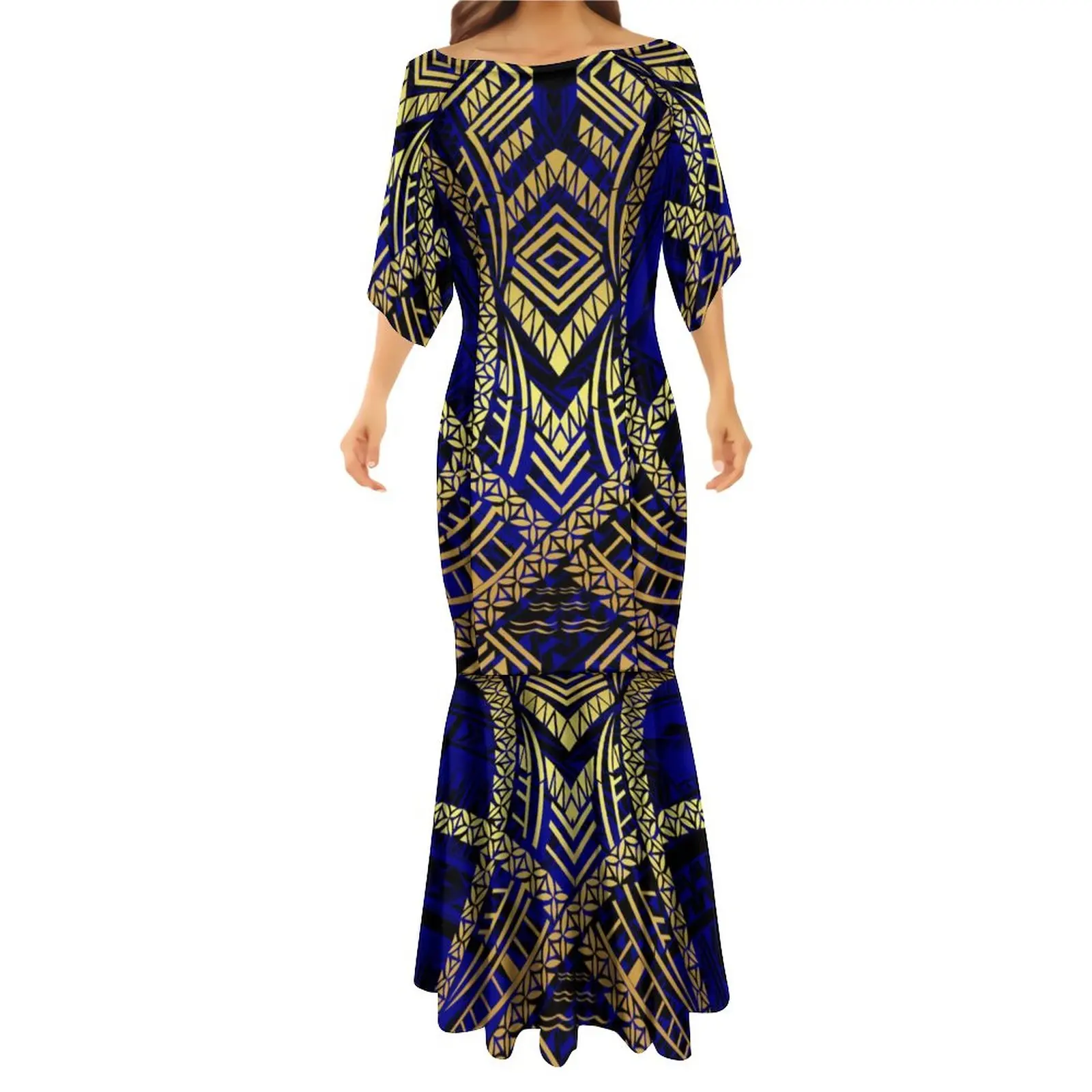 Luxury Design Tribal Mermaid Dress 2021 New Polynesian Tribal Clothing Cozy Stretch Loose Round Neck Women Mermaid Dresses
Luxury Design Tribal Mermaid Dress 2021 New Polynesian Tribal Clothing Cozy Stretch Loose Round Neck Women Mermaid Dresses