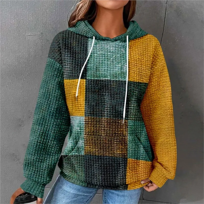 Fashion Woman For Hoodie Autumn And Winter Loose Retro Harajuku Pattern Matching Top Casual Wear A Hat Daily Life Female Tops
Fashion Woman For Hoodie Autumn And Winter Loose Retro Harajuku Pattern Matching Top Casual Wear A Hat Daily Life Female Tops