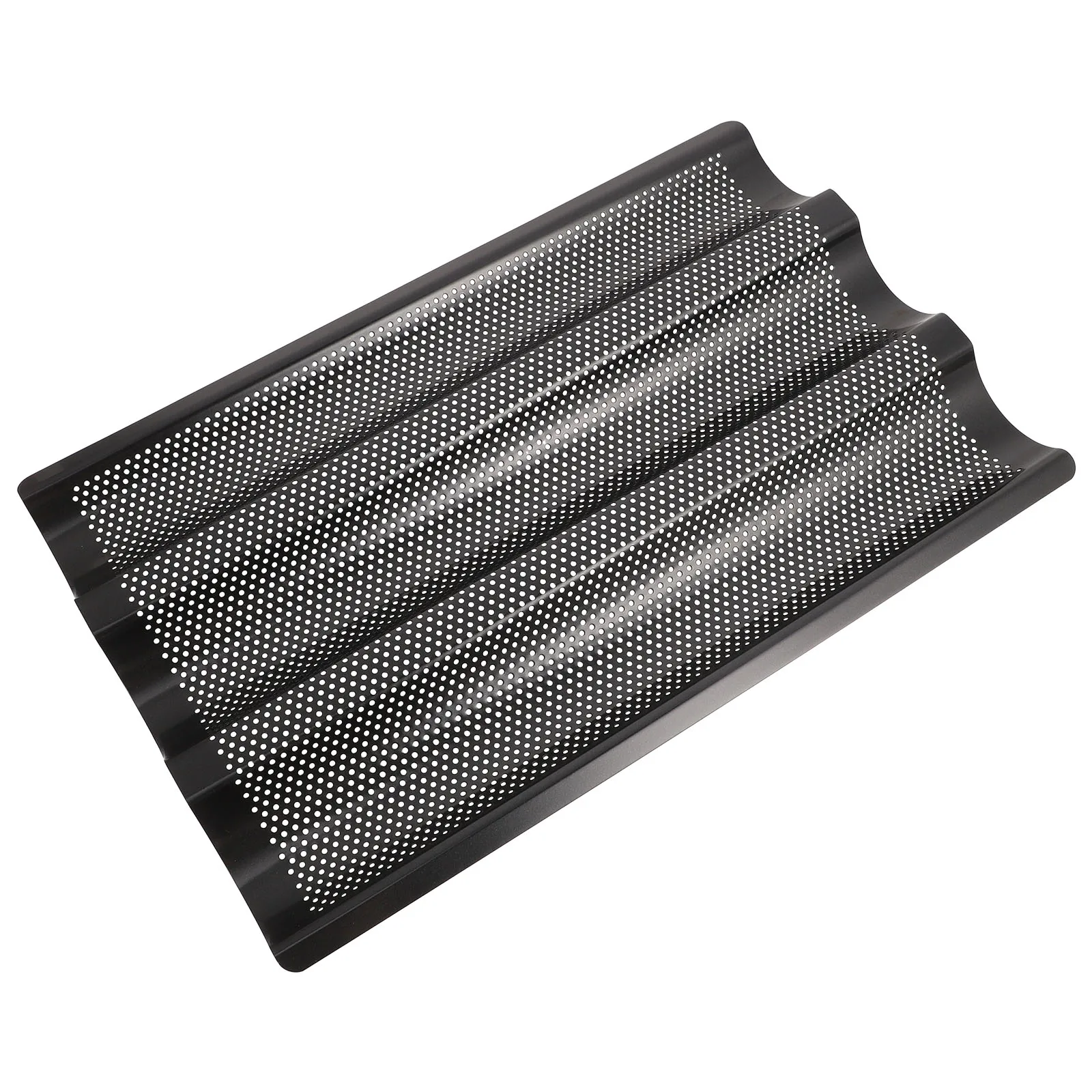 French Bread Baking Pan Nonstick Three-Slot Mold Stainless Steel Thickened Fast Thermal Conductivity Bread Baking Tray Kitchen
French Bread Baking Pan Nonstick Three-Slot Mold Stainless Steel Thickened Fast Thermal Conductivity Bread Baking Tray Kitchen