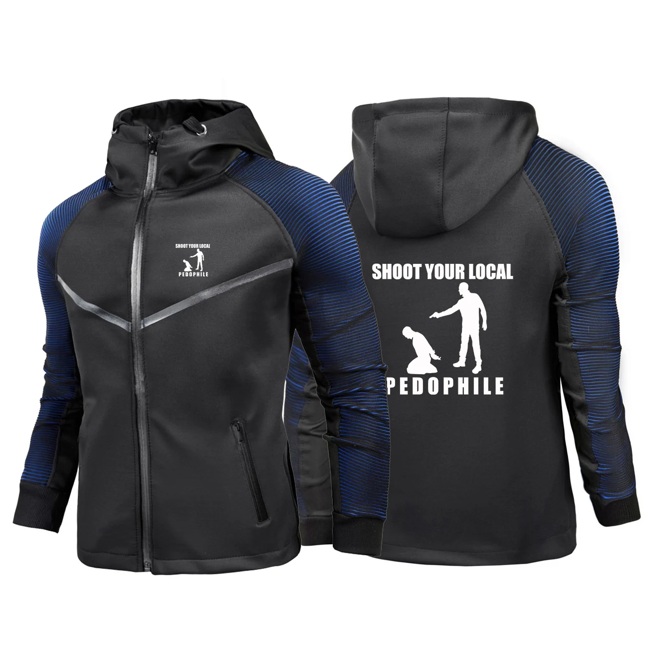 Shoot Your Local Pedophile Funny Men's Tactical Motorcycle Jacket Windproof Hooded Bomber Coat jacket hoodies
Shoot Your Local Pedophile Funny Men's Tactical Motorcycle Jacket Windproof Hooded Bomber Coat jacket hoodies