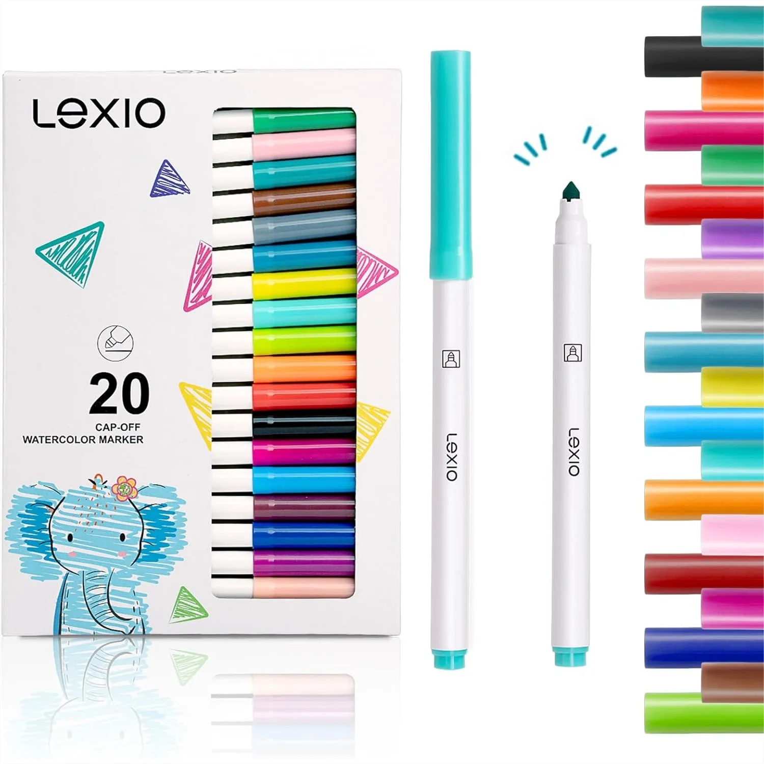 Washable Markers For Kids 20 Vibrant Coloring Non Toxic Conical Tip Easy Clean Marker Set For Toddlers Adults Students 20 Pcs
Washable Markers For Kids 20 Vibrant Coloring Non Toxic Conical Tip Easy Clean Marker Set For Toddlers Adults Students 20 Pcs