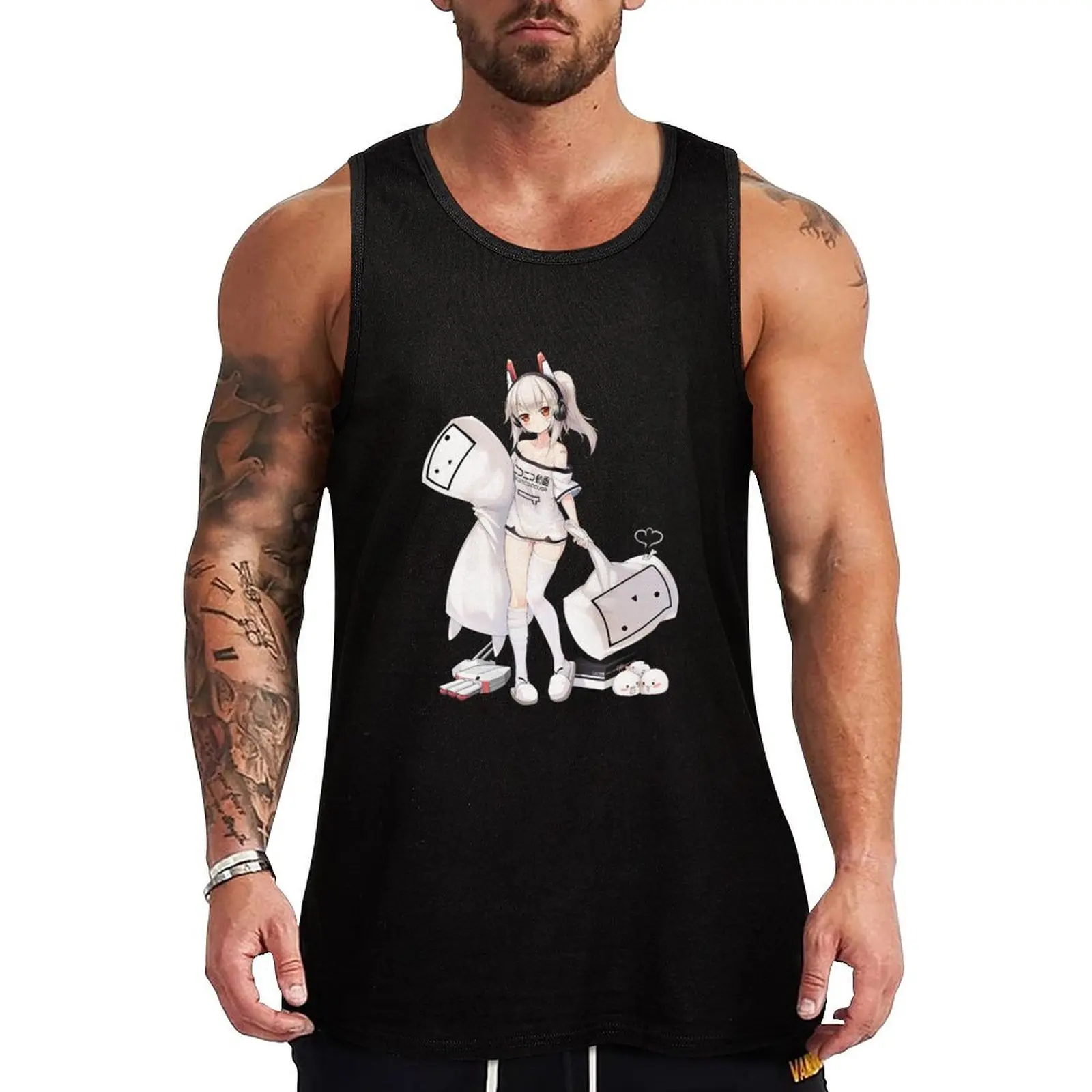 Azur Lane Ayanami Tank Top Body man T-shirt sports fitness clothing for men muscular man
Azur Lane Ayanami Tank Top Body man T-shirt sports fitness clothing for men muscular man