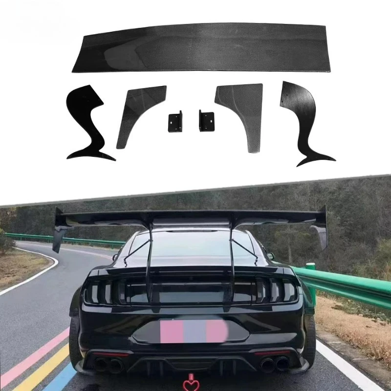 Geometric Mechanical Robot Style FORFord Mustang Rear Trunk Spoiler Carbon Fiber 2015-2017
Geometric Mechanical Robot Style FORFord Mustang Rear Trunk Spoiler Carbon Fiber 2015-2017